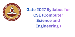 GATE SYLLABUS for CS